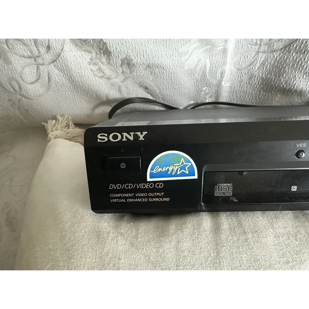 Sony CD/DVD Player Digital Cinema Sound Home Theater DVP-S360 Tested & Works
